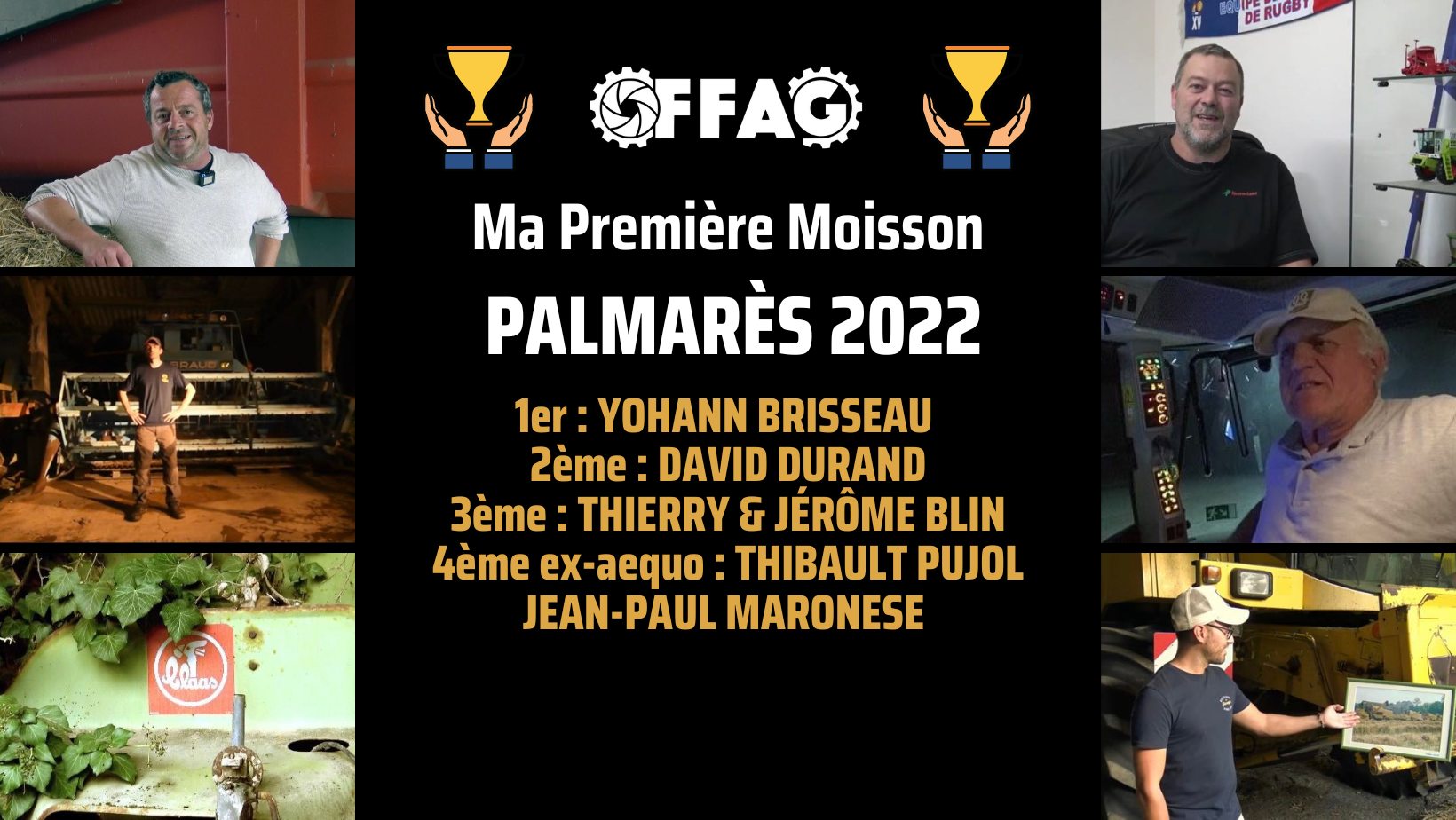 Première moisson, Palmarès 2022